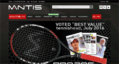 Desktop Screenshot of mantis-sport.com
